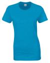 GD06 5000L Ladies T-Shirt Heather Sapphire colour image